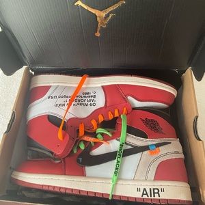 Jordan 1 Offwhite Size 12